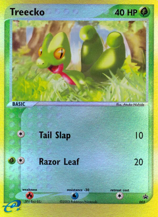 Treecko — Nintendo Black Star Promos #3 (Pokémon TCG card)