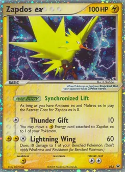 Zapdos ex (Nintendo Black Star Promos #33)