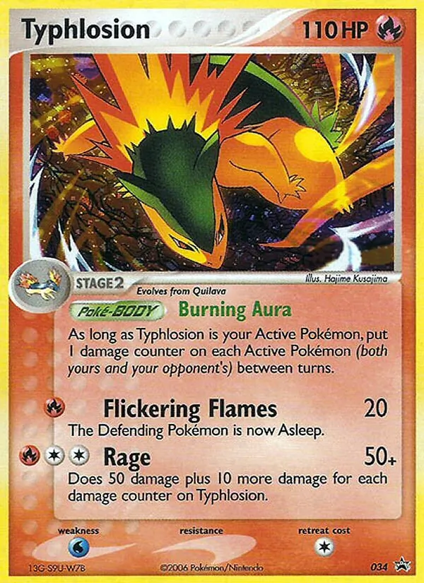 Typhlosion — Nintendo Black Star Promos #34 (Pokémon TCG card)