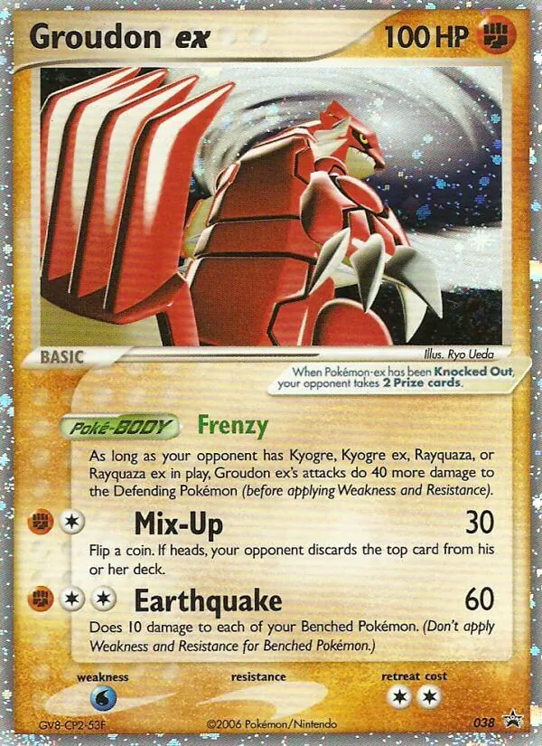 Groudon ex — Nintendo Black Star Promos #38 (Pokémon TCG card)