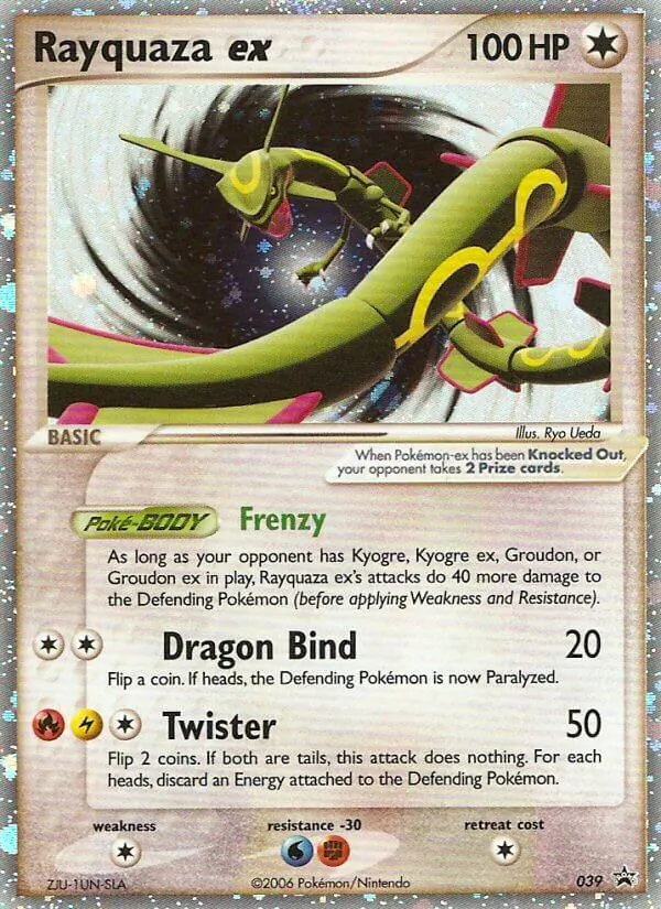 Rayquaza ex — Nintendo Black Star Promos #39 (Pokémon TCG card)