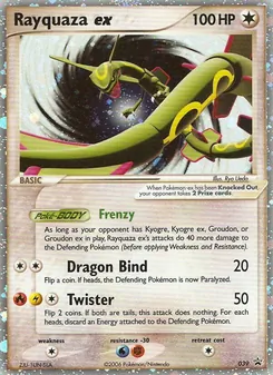 Rayquaza ex (Nintendo Black Star Promos #39)