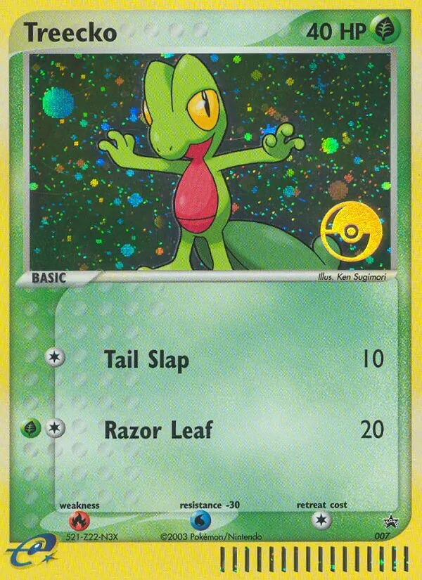 Treecko — Nintendo Black Star Promos #7 (Pokémon TCG card)