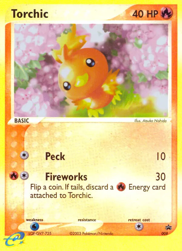 Torchic — Nintendo Black Star Promos #8 (Pokémon TCG card)