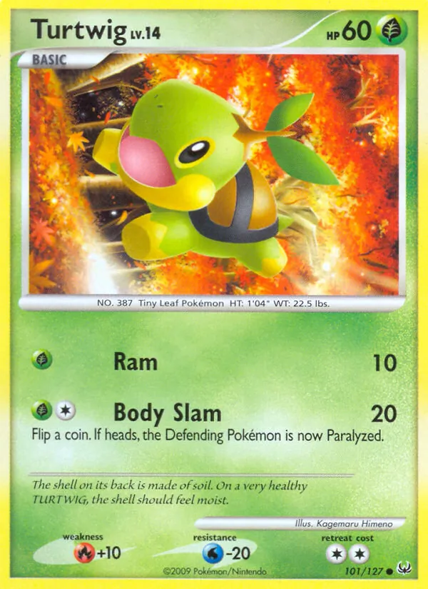 Turtwig — Platinum #101 (Pokémon TCG card)