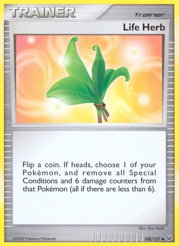 Life Herb — Platinum #108 (Pokémon TCG card)