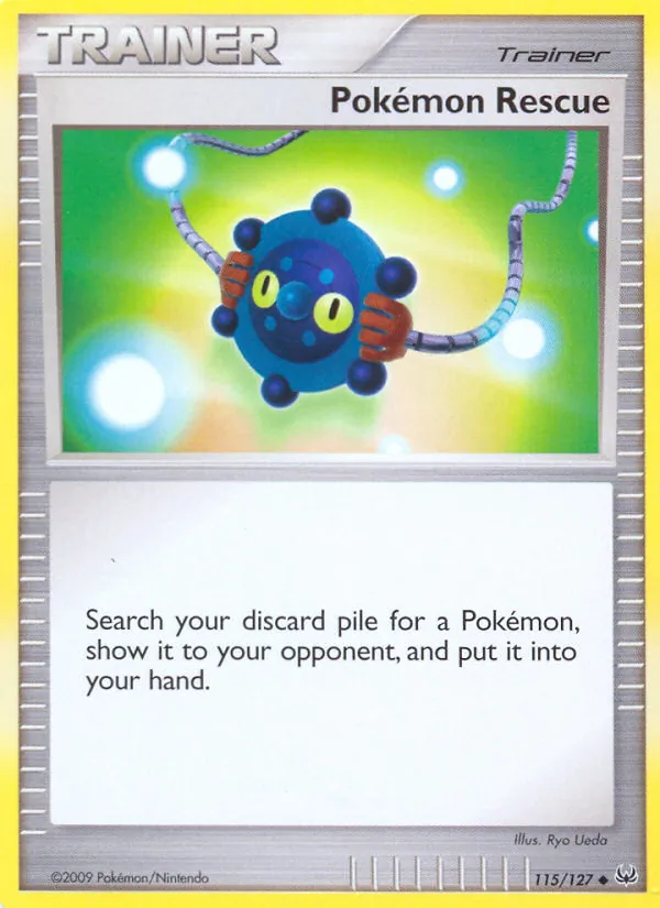 Pokémon Rescue — Platinum #115 (Pokémon TCG card)