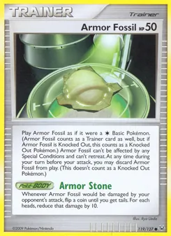 Armor Fossil (Platinum #119)