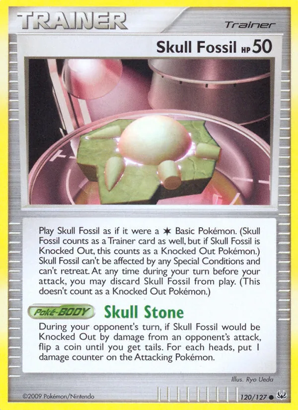 Skull Fossil — Platinum #120 (Pokémon TCG card)