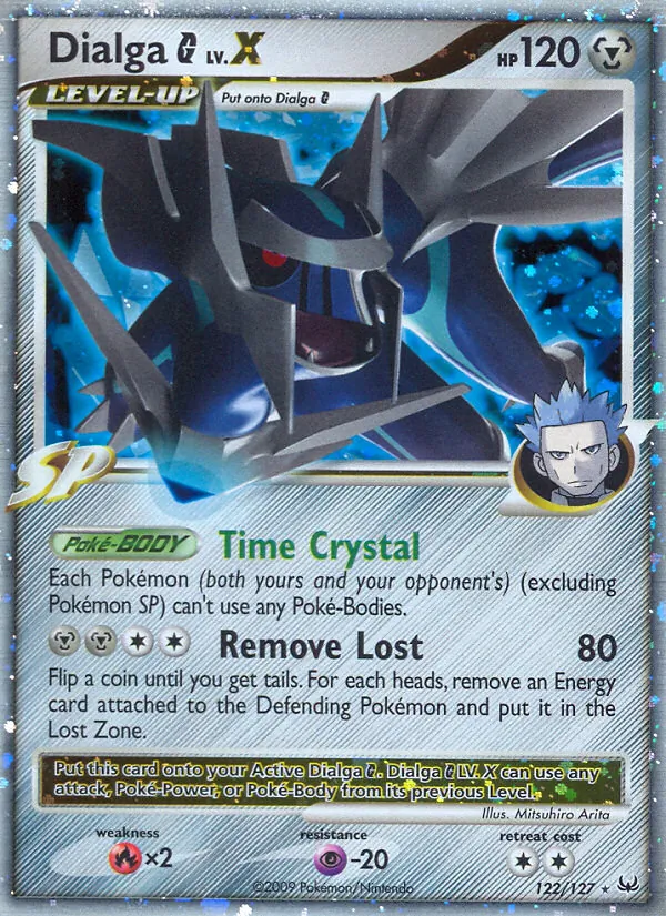 Dialga G LV.X — Platinum #122 (Pokémon TCG card)