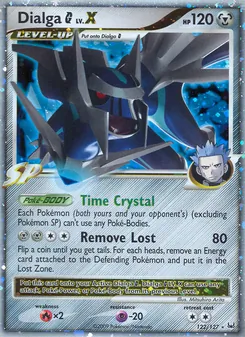 Dialga G LV.X (Platinum #122)