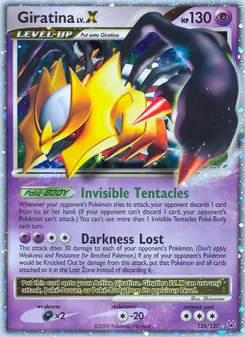 Giratina LV.X (Platinum #124)