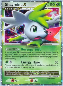 Shaymin LV.X (Platinum #127)