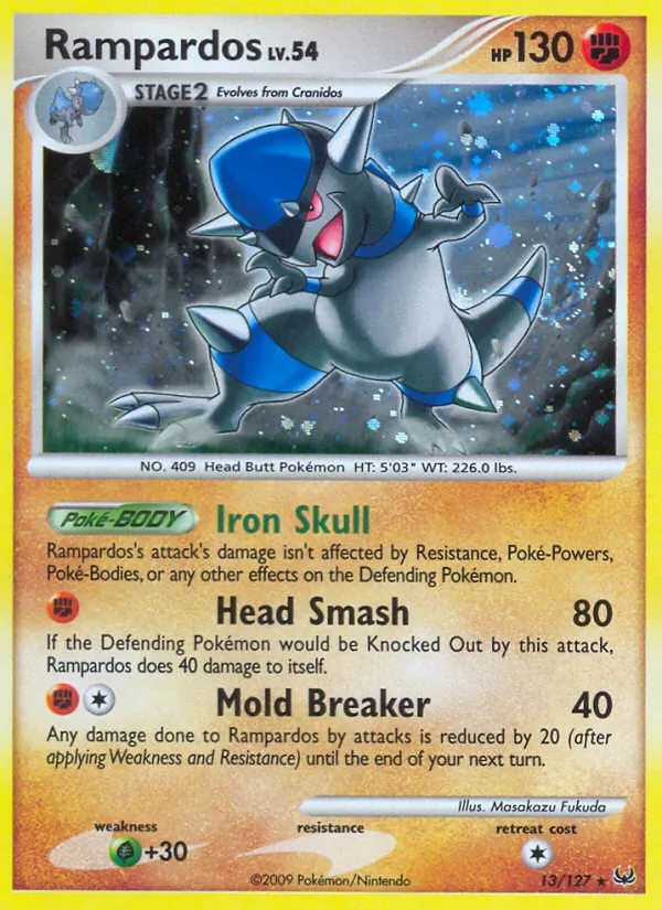 Rampardos — Platinum #13 (Pokémon TCG card)