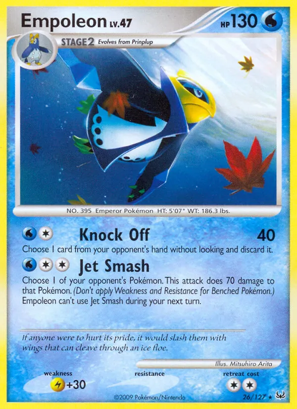 Empoleon — Platinum #26 (Pokémon TCG card)