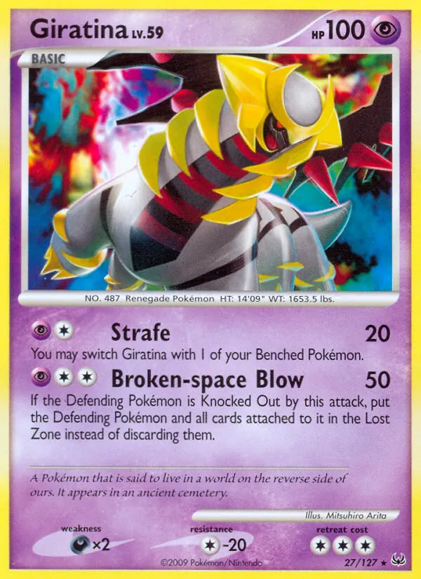Giratina — Platinum #27 (Pokémon TCG card)