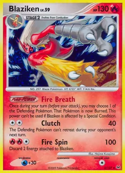 Blaziken (Platinum #3)