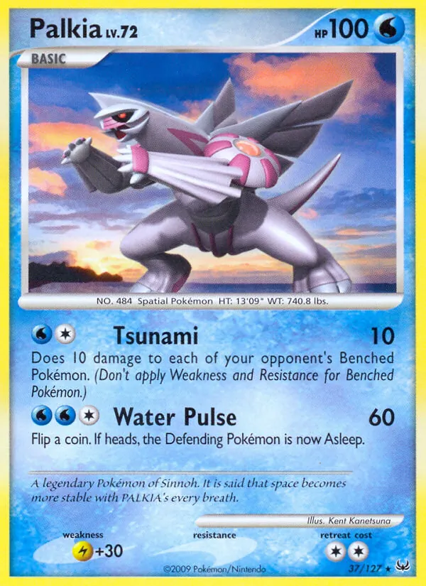 Palkia — Platinum #37 (Pokémon TCG card)