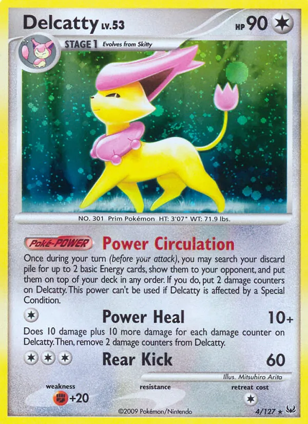 Delcatty — Platinum #4 (Pokémon TCG card)