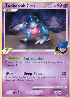 Toxicroak G (Platinum #40)