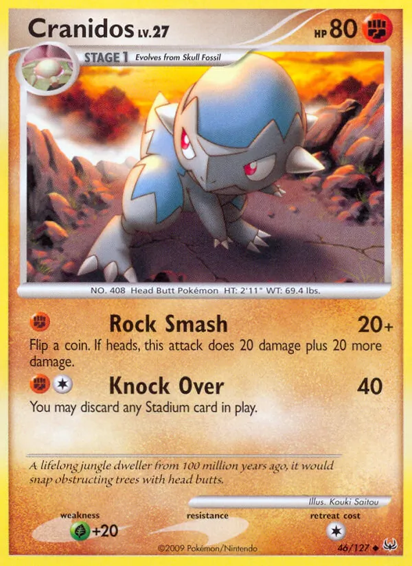 Cranidos — Platinum #46 (Pokémon TCG card)