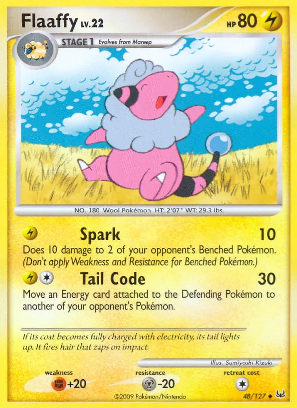 Flaaffy — Platinum #48 (Pokémon TCG card)