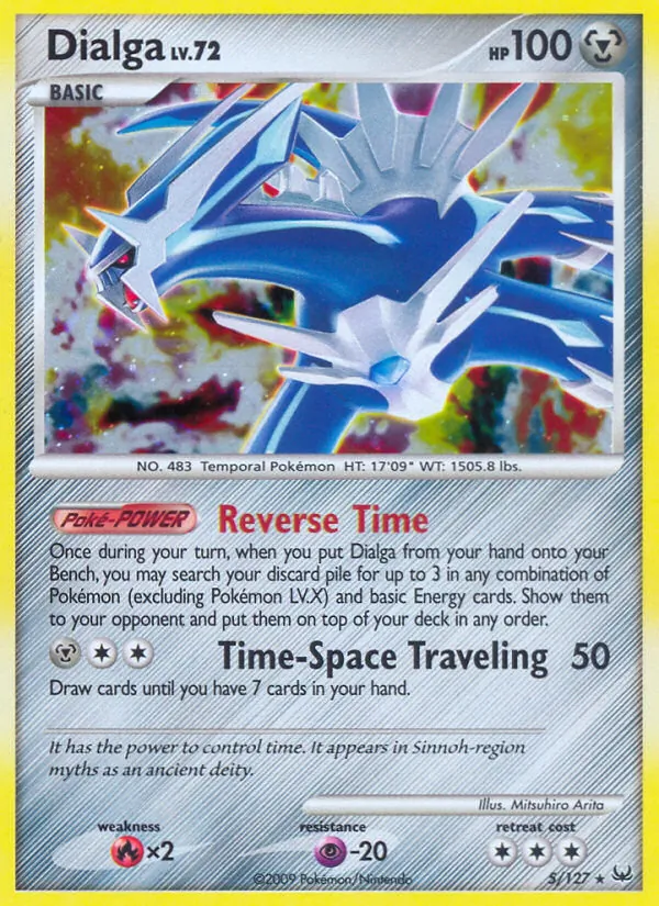Dialga — Platinum #5 (Pokémon TCG card)