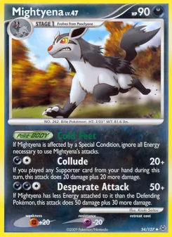 Mightyena (Platinum #54)