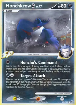 Honchkrow G (Platinum #77)