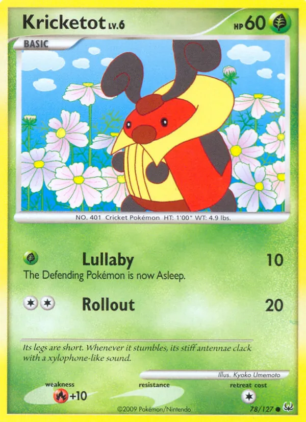 Kricketot — Platinum #78 (Pokémon TCG card)