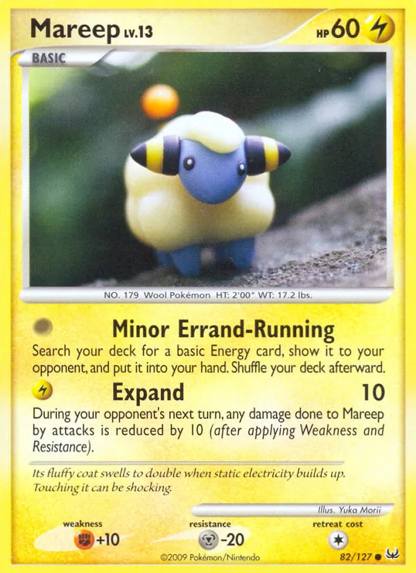 Mareep — Platinum #82 (Pokémon TCG card)