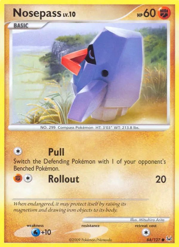 Nosepass — Platinum #84 (Pokémon TCG card)