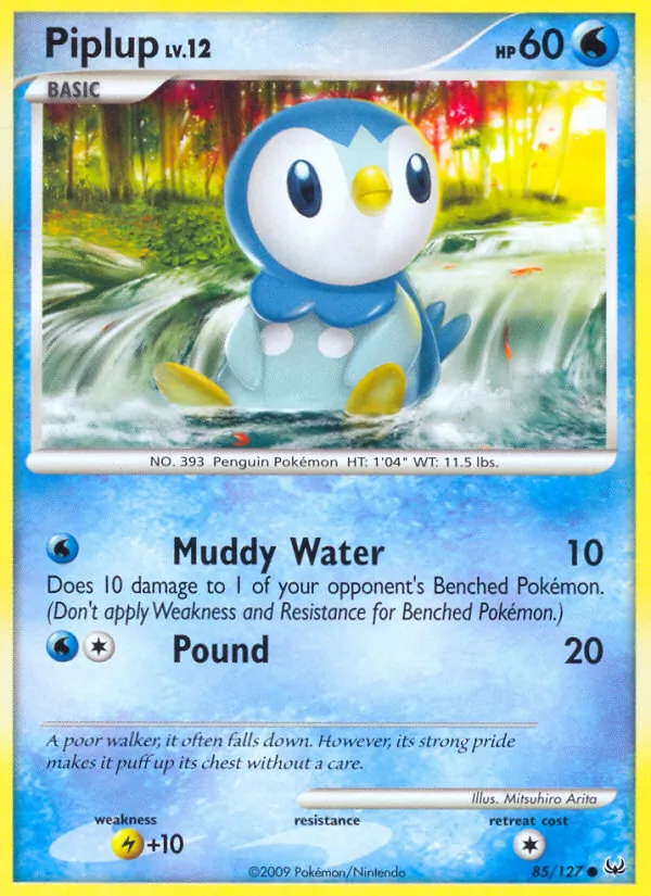 Piplup — Platinum #85 (Pokémon TCG card)