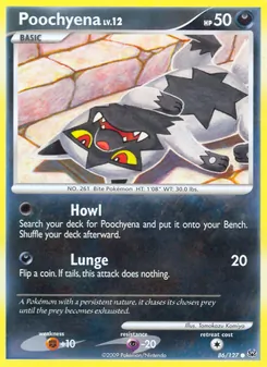 Poochyena (Platinum #86)