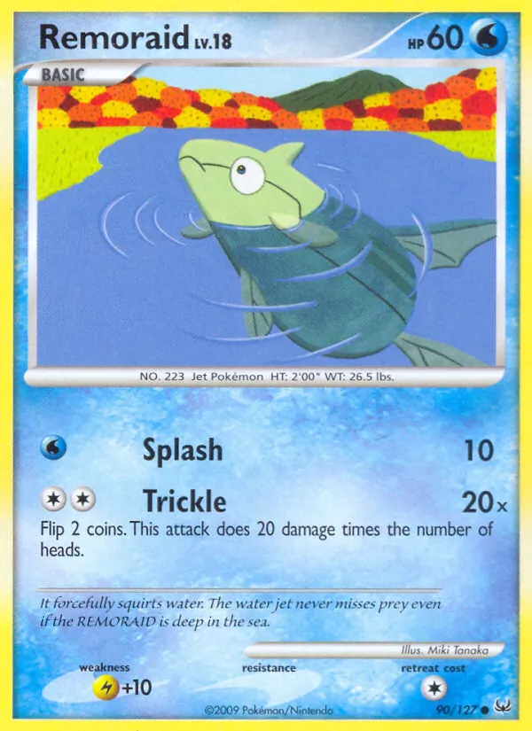 Remoraid — Platinum #90 (Pokémon TCG card)