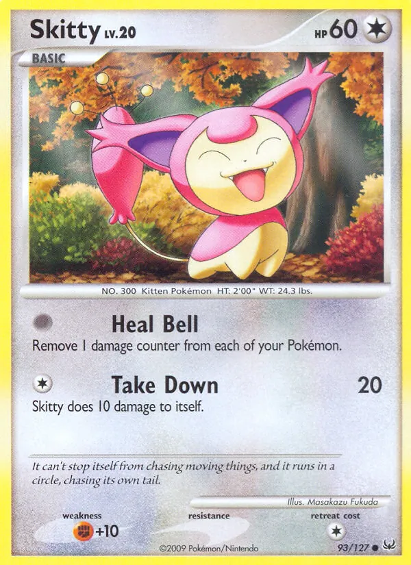 Skitty — Platinum #93 (Pokémon TCG card)