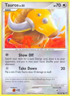 Tauros (Platinum #98)