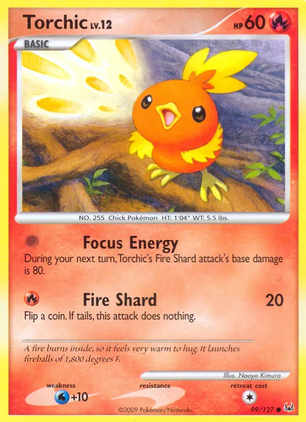 Torchic — Platinum #99 (Pokémon TCG card)