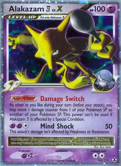Alakazam E4 LV.X (Rising Rivals #103)