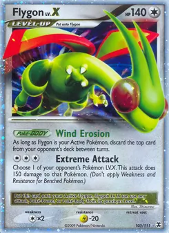 Flygon LV.X (Rising Rivals #105)