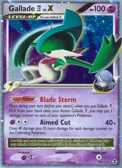 Gallade E4 LV.X (Rising Rivals #106)