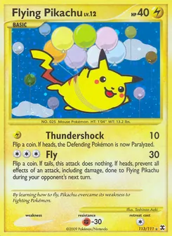 Flying Pikachu (Rising Rivals #113)