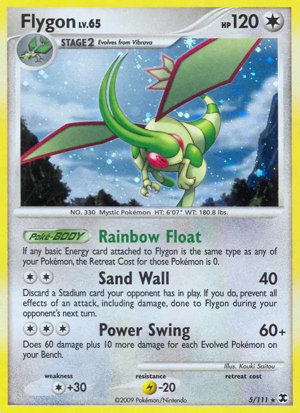 Flygon — Rising Rivals #5 (Pokémon TCG card)