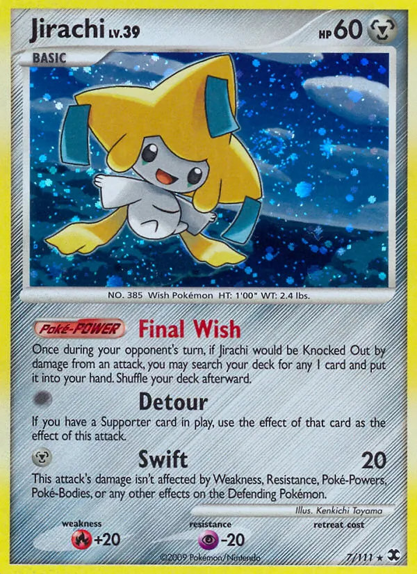 Jirachi — Rising Rivals #7 (Pokémon TCG card)