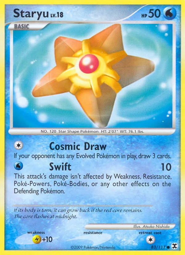 Staryu — Rising Rivals #83 (Pokémon TCG card)