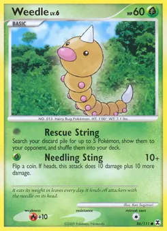 Weedle (Rising Rivals #86)