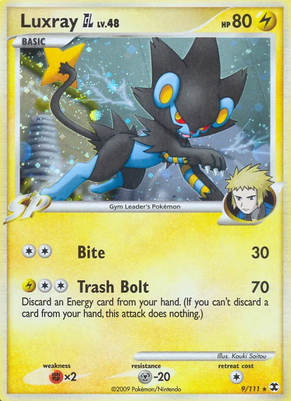 Luxray GL — Rising Rivals #9 (Pokémon TCG card)