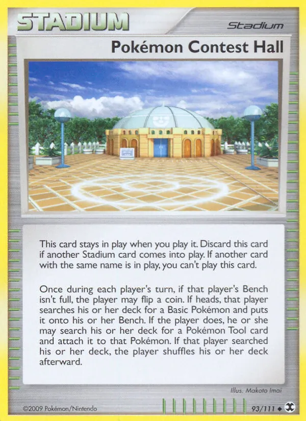 Pokémon Contest Hall — Rising Rivals #93 (Pokémon TCG card)
