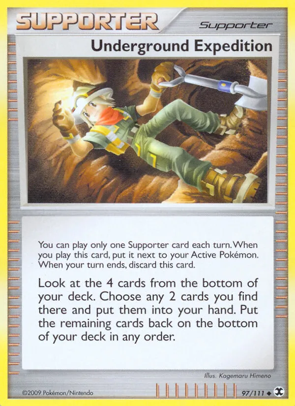 Underground Expedition — Rising Rivals #97 (Pokémon TCG card)