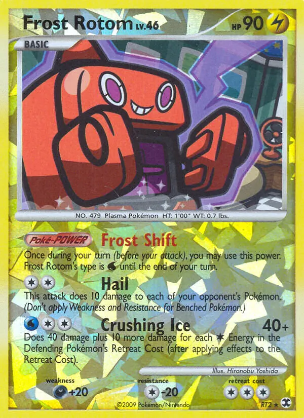 Frost Rotom — Rising Rivals #RT2 (Pokémon TCG card)